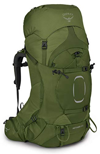 Osprey Aether 65 Trekkingrucksack für Männer Garlic Mustard Green - S/M